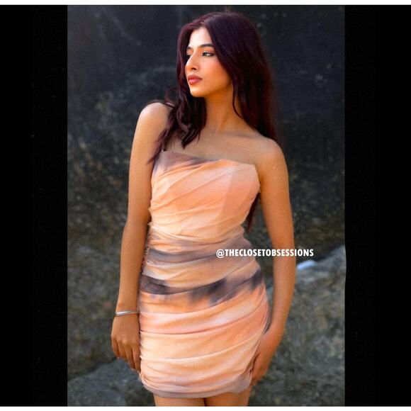 ZARA BLOGGER FAVE!!! Fitted Mini Dress NWT - Picture 7 of 16